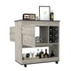 thumbnail image 4 of Bar Bajo Con Ruedas 6 Botelleros 1 Puerta Fm-008G Gris, 4 of 11