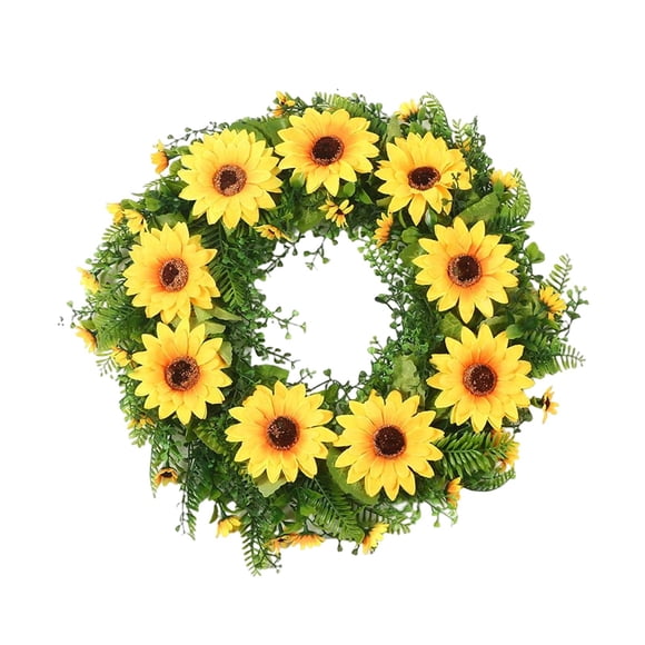 Guirnalda De Girasol Artificial Guirnalda Floral Verano Para Adorno Escaleras Fiesta Mediana