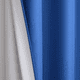 thumbnail image 3 of Cortina Lino Con Blackout Engomado Térmica 140x220 Azul, 3 of 3