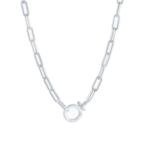 Collar Gorjana Parker 46 cm chapado en plata