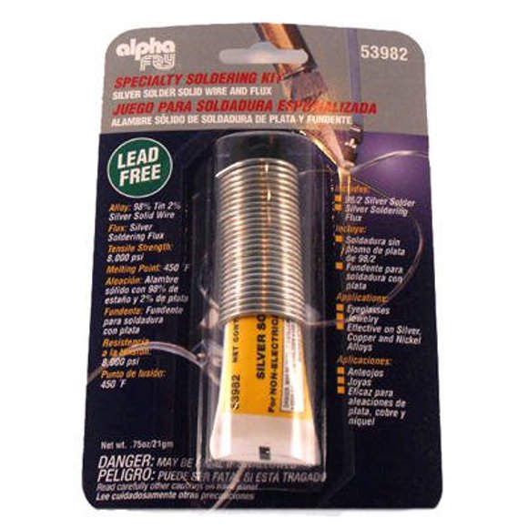 Kit de Soldadura ALPHA ASSEMBLY SOLUTIONS INC 21 g sin Plomo