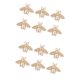 thumbnail image 4 of Hardware de metal de la cerradura de la vuelta del corchete de la abeja 12pcs para el bolso diy bolso bolso, 4 of 5