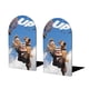 thumbnail image 1 of Up: Una Aventura de Altura Sujetalibros decorativos temáticos, tope para estantería con base antideslizante, uso dual para hogar y oficina - 2 piezas, 1 of 6