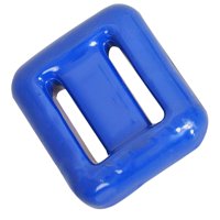 Magideal - Pesas De Buceo Sólidas De 0,5 Kg A 1,5 Kg, Piezas Recubiertas De Pvc Antideslizantes Para Buceo, Cinturón De Pesas Para Natación, Deporte Azul 1000G