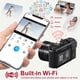 thumbnail image 5 of Cámara digital YiFuar 8K 88MP WiFi Zoom 18X para vlogging con 64GB, 5 of 8