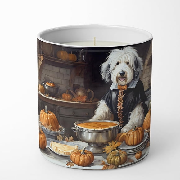 Vela de soja Caroline's Treasures Old English Sheepdog, 300 ml