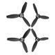 thumbnail image 1 of 4 Piezas Propulsoras Rotores Props Blades Piezas Para Parrot Bebop 2 Drone Black, 1 of 5