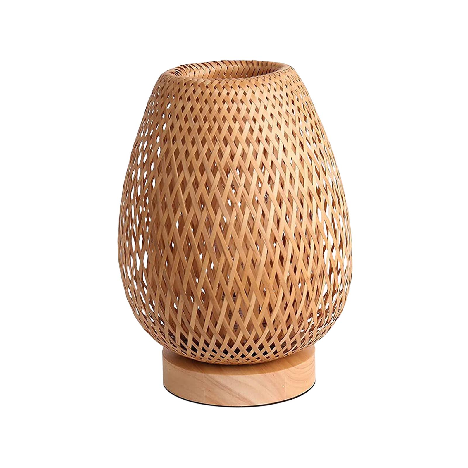 Magideal - Pantalla De Bambú Equipo De Decoración Lámpara De Pie Lámpara De Mesa De Estilo Japonés Simple Linterna Para Restaurante Hotel Oficina Fotografía De C