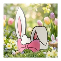 Genérico - Pack 50 Cintillos Orejas De Conejo Pascua Resurrección Cartón