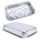 thumbnail image 2 of Bandejas de goteo de parrilla de papel de aluminio: paquete a granel de bandejas de parrilla duraderas Bandejas de grasa de barbacoa desechables compatibles con También hecho ideal para hornear, asar, 2 of 8