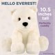 thumbnail image 2 of Peluche de oso polar Bearington Everest 27 cm, 2 of 6