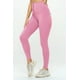 thumbnail image 1 of Saronite Leggings de Yoga Basic Body Shaper de Cintura Alta y Longitud Completa, Color Rosa (para Mujer), 1 of 2