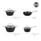 thumbnail image 4 of Batería de Cocina Antiadherente Black Copper 7 Pzs Simplit, 4 of 8