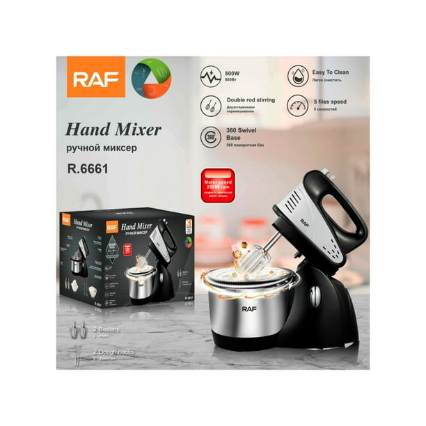 Batidora Mezcladora De Pie Pedestal 800w R-6661 | Lider