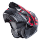 thumbnail image 3 of Casco para moto Caberg Tourmax X Sarabe Matt Gun Metal/Black/Red S, 3 of 5