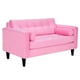 thumbnail image 2 of Sofa Retro 2C Felpa 00 Rosado, 2 of 6