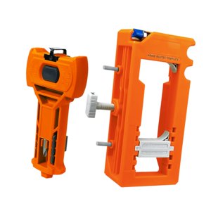 Bothyi - Mortajadora De Bisagras De Puerta, Fácil De Usar, Resistente Al Desgaste, Accesorios Prácticos Para Bricolaje, Color Naranja