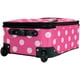 thumbnail image 2 of Set Maletas Rockland Softside 2 Piezas Pink Dot Expandible, 2 of 3