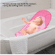 thumbnail image 3 of Silla de baño plegable para bebé con almohada y red flotante, rosado, 3 of 3