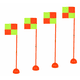 thumbnail image 1 of Pack 4 Banderines Corner Enroscable Con Base 1.50 Mtrs, 1 of 6
