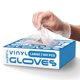 thumbnail image 1 of Guantes ProHeal de Vinilo Talla Grande - Pack de 100 Sin Polvo, 1 of 9