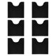 thumbnail image 2 of 6 Alfombrillas De Ba?o Ligeras Para Inodoro, Para Hotel, Hogar, Dormitorio, 21,7 X 23,6 Pulgadas, 2 of 5