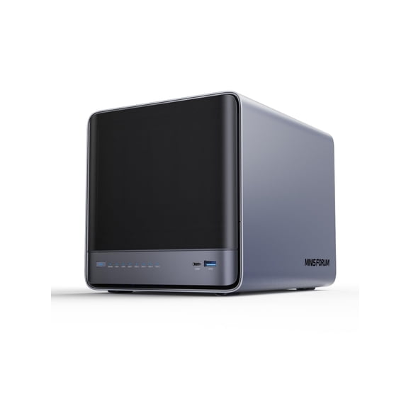 NAS de escritorio MINISFORUM N5 Air Ryzen 7 16 GB DDR5 SSD de 64 GB