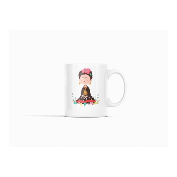 Taza Frida Kahlo - Viva la Vida en Colores