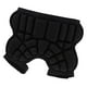 thumbnail image 4 of Protecciones de cadera acolchadas 3d ni?os cortos trasero cojín eva acolchado pantalones cortos negro, 4 of 5