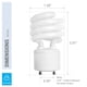 thumbnail image 4 of Bombilla CFL KOR de 13 W (equivalente a 60 W), 4100 K, color blanco frío, paquete de 4, 4 of 7