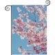 thumbnail image 1 of Bandera de Jardín Temática Flor de Cerezo Desmarcar 28cm x 45cm, 1 of 5