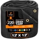 thumbnail image 1 of Lona de malla Xpose Safety, resistente, 3,7 m x 3,7 m, negra, 1 of 9