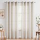 thumbnail image 2 of Cortinas Jinchan Boho Grey Farmhouse, 214 cm de longitud, 2 paneles, 2 of 7