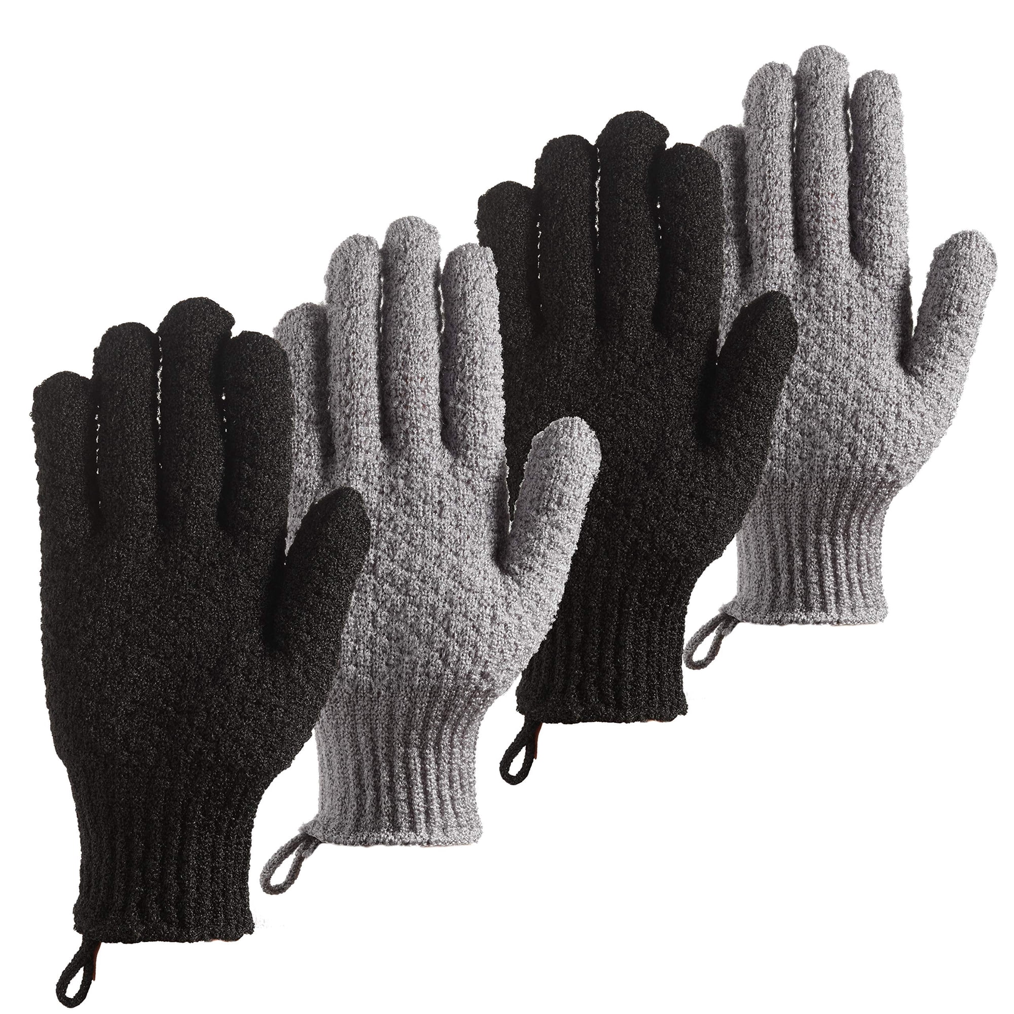 Cleedy - Guantes Exfoliantes De Baño Scrub Para Ducha Y Masaje En Spa