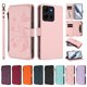 thumbnail image 3 of Funda Cartera Mariposa para [Motorola Moto G Play 2026 5G] con Soporte y Cremallera Rosa, 3 of 6