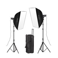 Kit De Estudio Visico Ve-300 Plus Ii Fotográfico Profesional