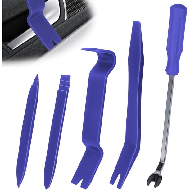 Juego de Herramientas para Remover Molduras BFXM de 5 Piezas de Nylon para Auto