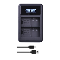 Genérico - Cargador Doble Mh-25 Nikon Alternativo Para Batería En-El15