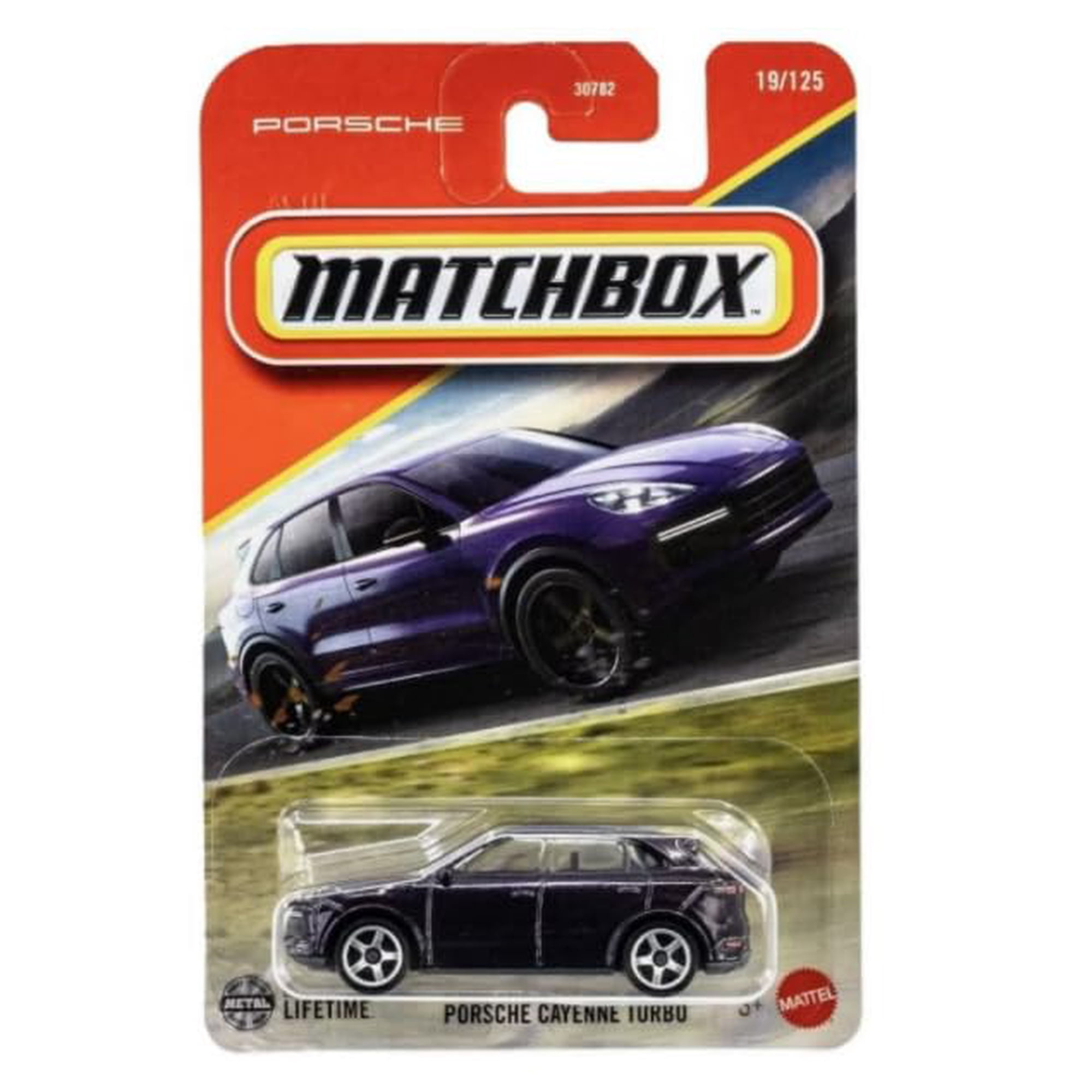 Hot Wheels - Vehículo De Juguete Fundido A Presión Matchbox Porsche Cayenne Turbo 1:64