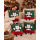 thumbnail image 5 of Pack de 4 Fundas para Cojín Navideñas 45x45 cm Colección Premium en Relieve 3D, 5 of 7