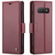 thumbnail image 1 of For Samsung Galaxy S23 S22 S21 S20 Ultra S21 FE S10 Plus Note 10 Plus Note 20 Ultra Case With Card Holder,Wallet Case For Women Men With RFID Blocking, Durable Faux Leather Kickstand Shockproof Case, 1 of 3