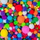 thumbnail image 1 of Pompones artesanales Adeweave 1000, varios colores, con bolsa, 1 of 7