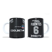 Arumistorechile - Tazon Taza + Porta Vaso Colocolo 2024 Negra Cesar Fuentes