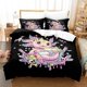 thumbnail image 1 of Fashion Cartoons Game Gamesolotl Axolochi Bedding Set Bed Set Adult Kid Bedroom Home Textiles Bed Sheets, 1 of 5