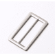 thumbnail image 1 of Correa de cincha deslizante de 2 pulgadas con hebillas de triple deslizamiento y botones de aleación de zinc, 10 unidades (plateadas), 1 of 5