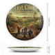 thumbnail image 2 of Los Ollie perdidos Plato decorativo de porcelana fina (bone china), plato decorativo de cerámica para hogar, oficina, soporte de pared, platos decorativos para dormitorio - 6 pulgadas (15 cm), 2 of 6