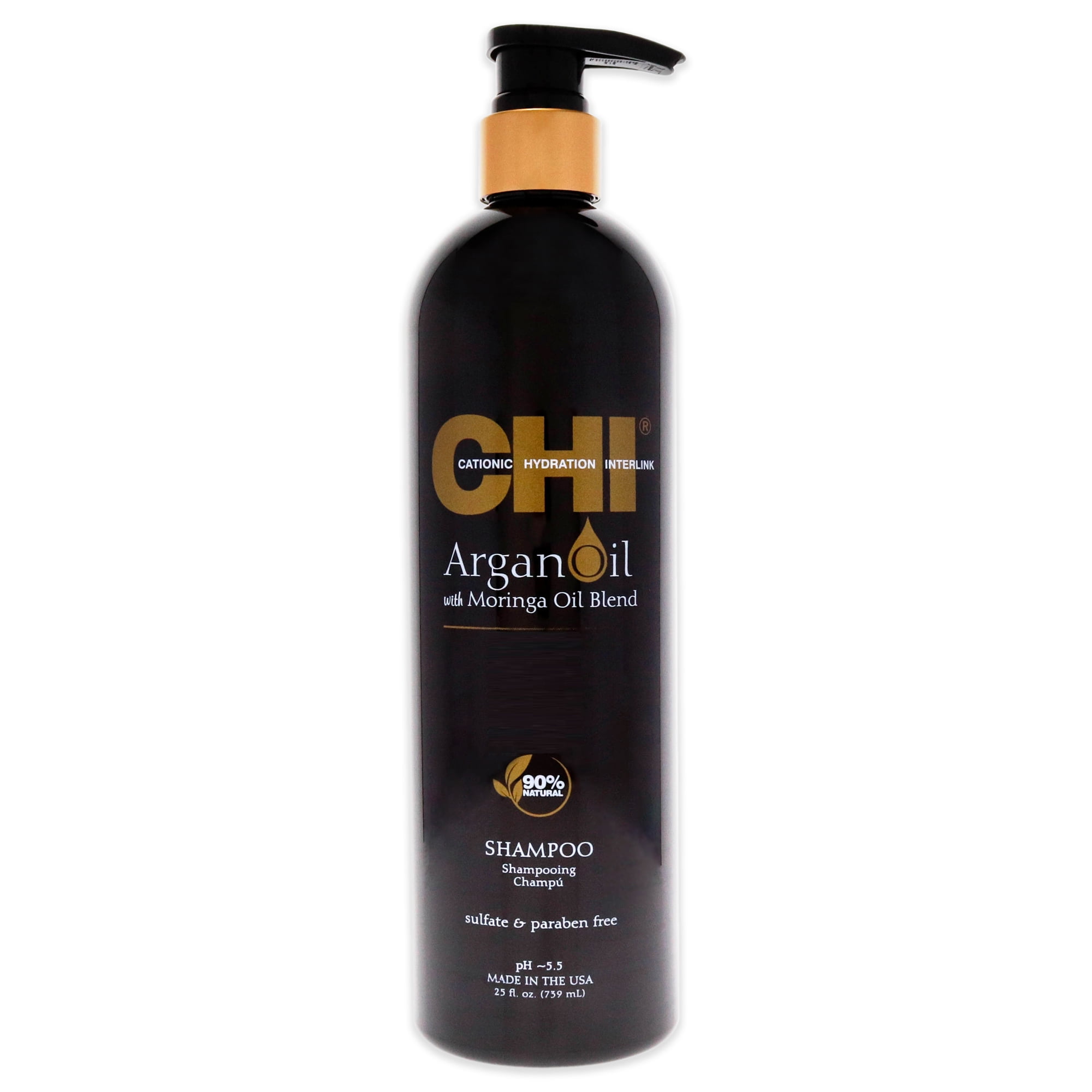 Shampoo Chi Con Aceite De Argán Y Aceite De Moringa 739ml Unisex