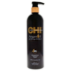 Chi - Champú Con Aceite De Argán Y Aceite De Moringa De Para Unisex - Champú De 25 Oz