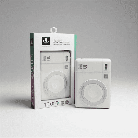 Cargador Portátil De Inducción 10.000 Mah C/rapida