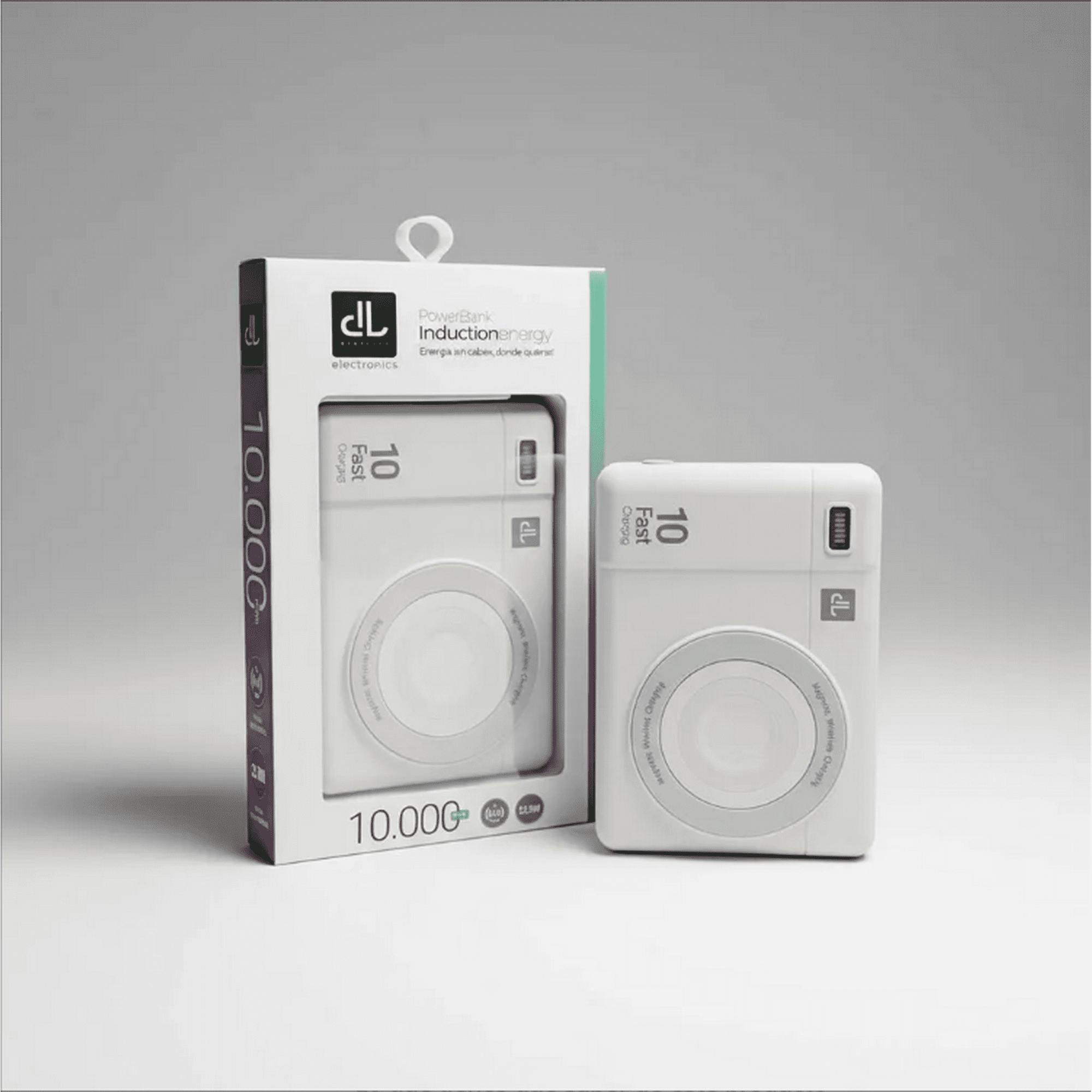 Digilife - Cargador Portátil De Inducción 10.000 Mah C/rapida